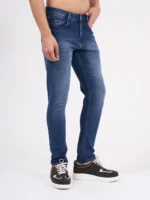 Dark Blue Jeans For Men - Image 2
